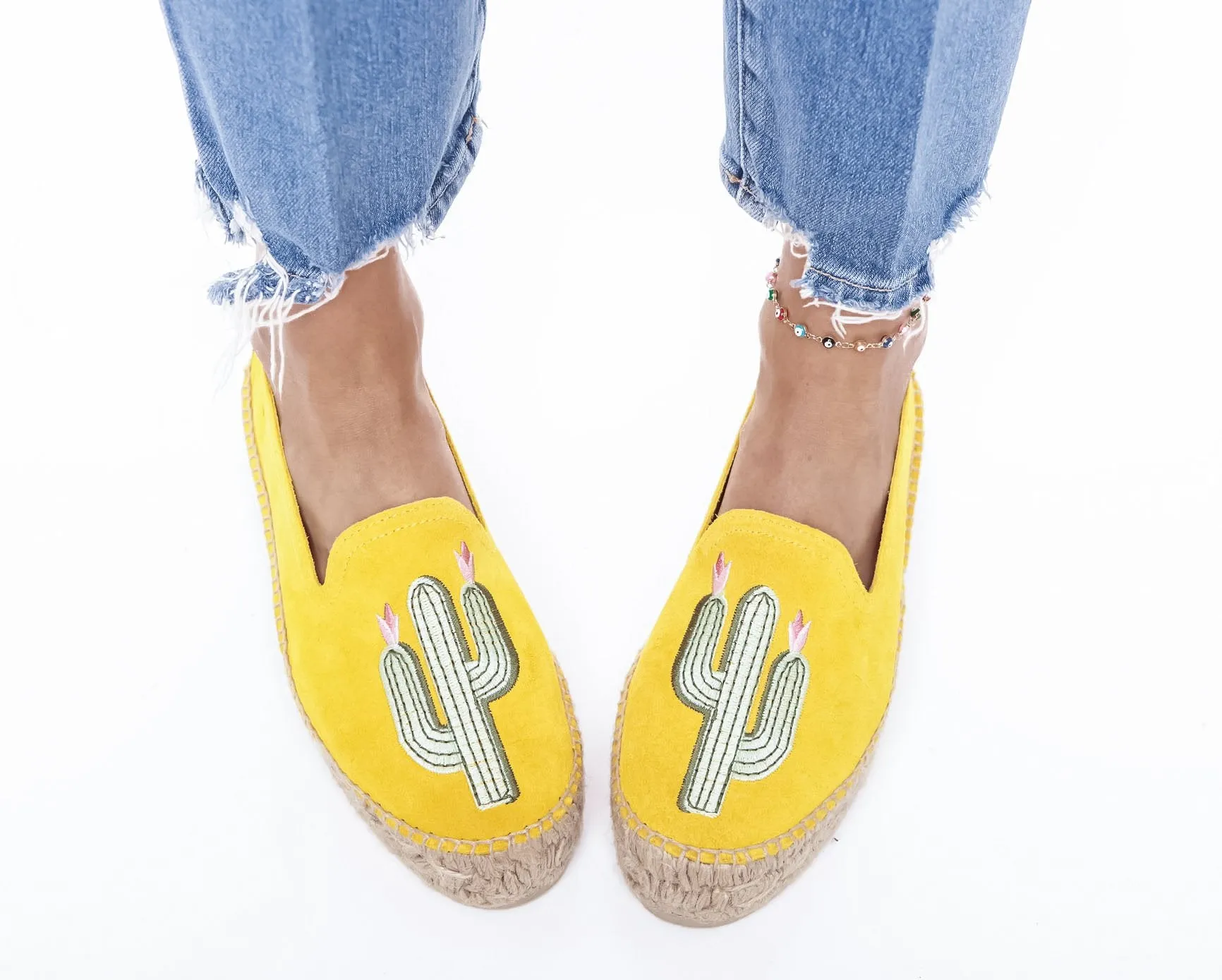 - Super affordable Springs Cactus Yellow - Palm Exclusive offer Espadrilles