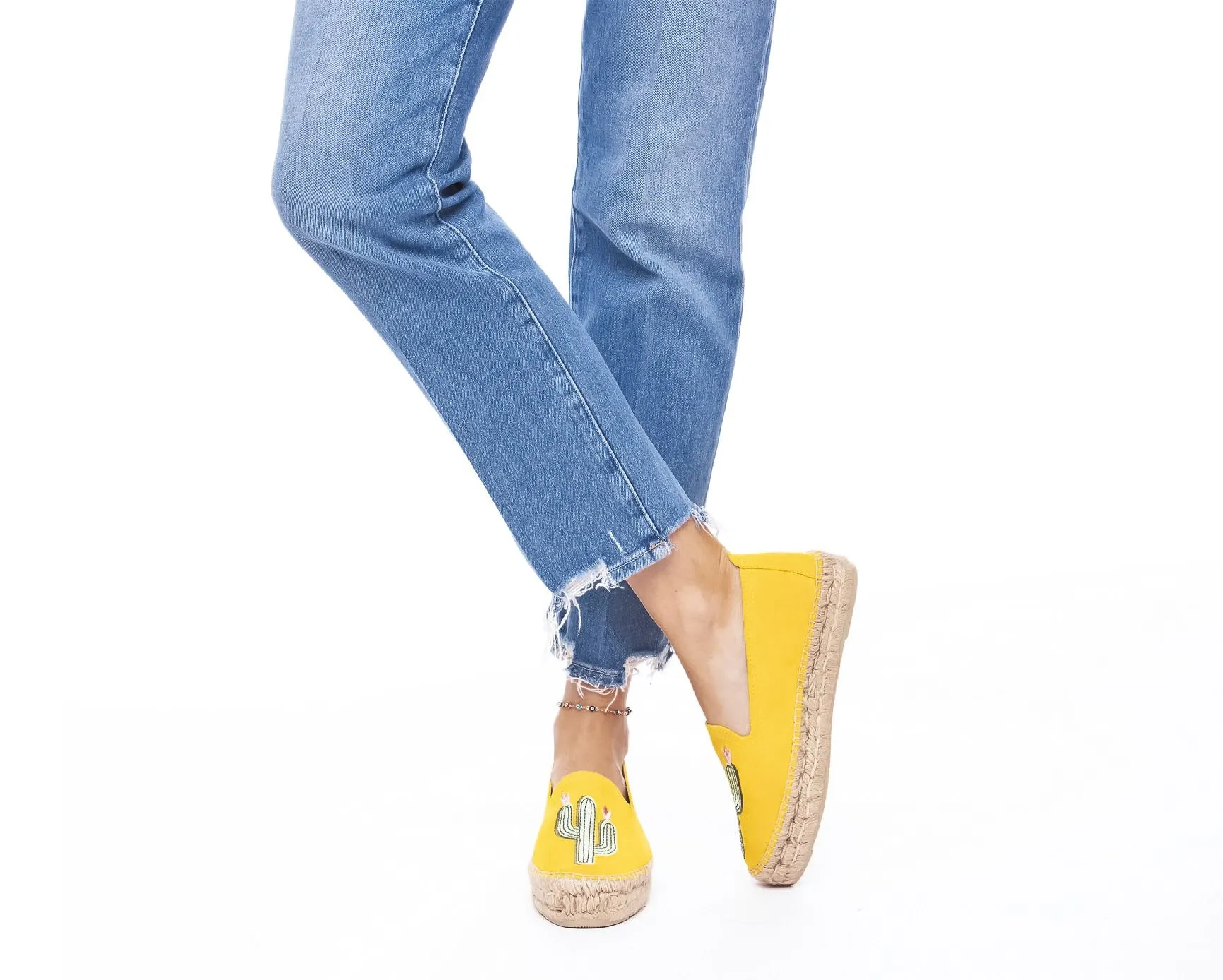 - Super affordable Springs Cactus Yellow - Palm Exclusive offer Espadrilles