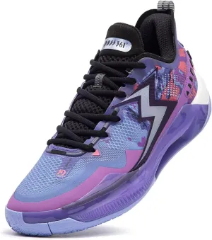361° Big3 5.0 Quick PRO Basketball Shoes for Men Breathable Outdoor Sneakers Cushioning,Anti Slip Practice Student Sports Shoes for Teens and Adults,Caldwell Pope Zapatillas de baloncesto Hombre