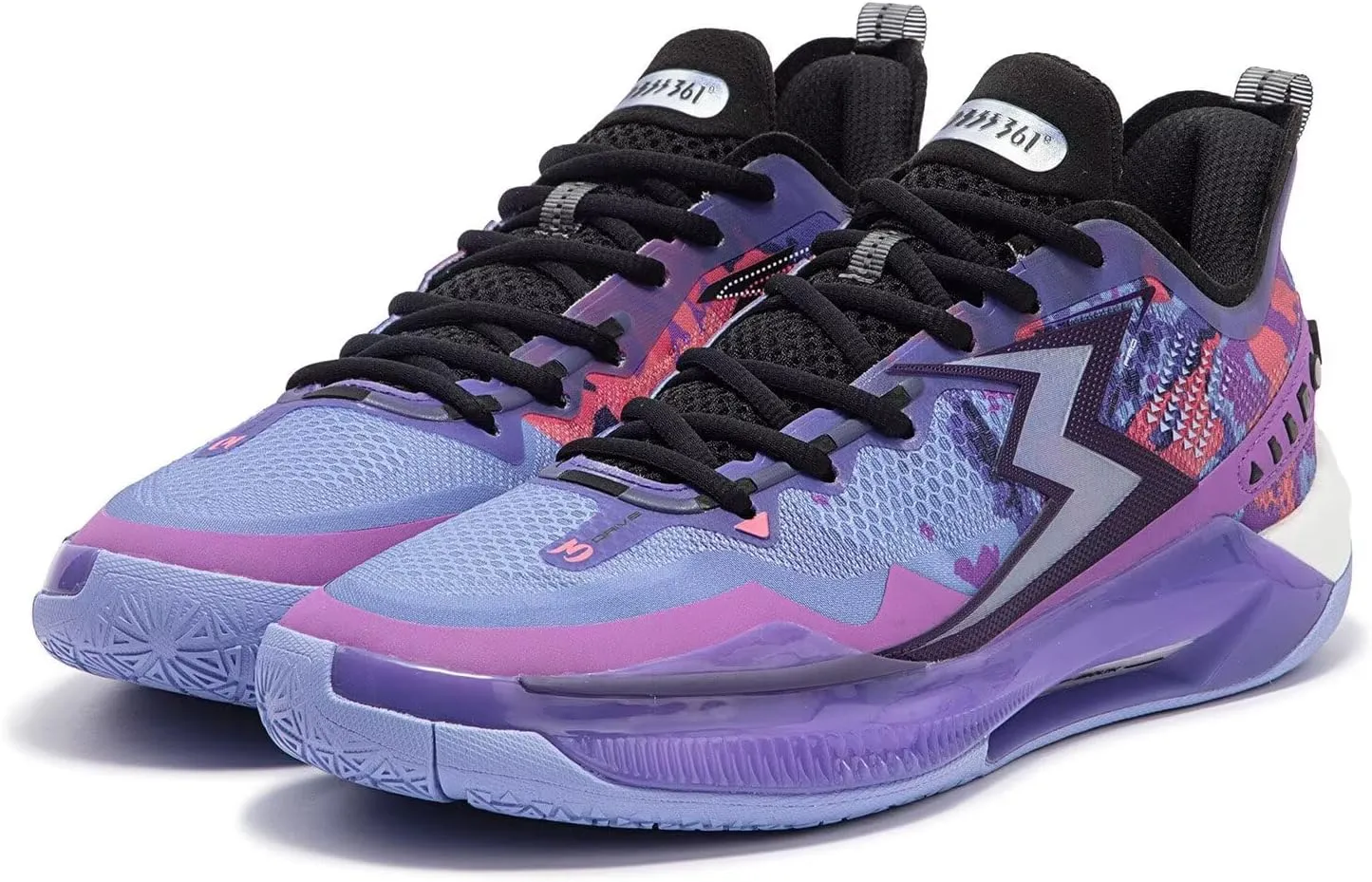 361° Big3 5.0 Quick PRO Basketball Shoes for Men Breathable Outdoor Sneakers Cushioning,Anti Slip Practice Student Sports Shoes for Teens and Adults,Caldwell Pope Zapatillas de baloncesto Hombre