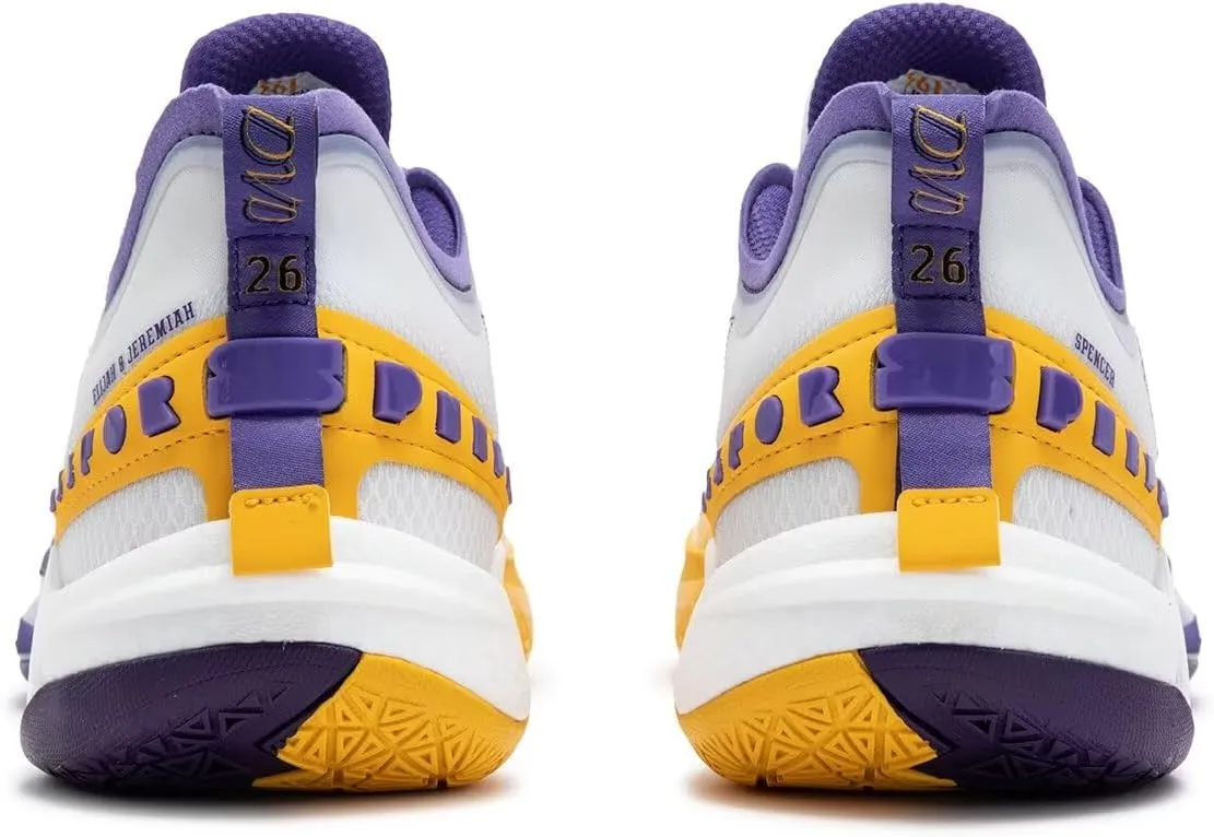 361° BIG3 5.0 Quick PRO Basketball Shoes for Men Breathable Outdoor Sneakers Cushioning,Lightweight Fashion Anti Slip Shoe for Court Street,Zapatillas de baloncesto Hombre
