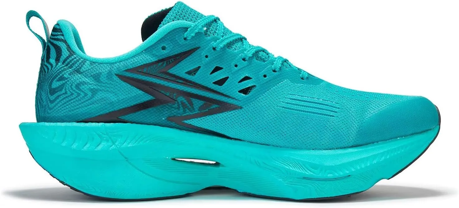 361° Flame 3ET Running Shoes for Men Wide Foot Sneakers Lightweight,Breathable,Cushion,Carbon Plate Running Shoes for Professional Race,Marathon Training Shoes,Zapatillas para Hombres profesionales