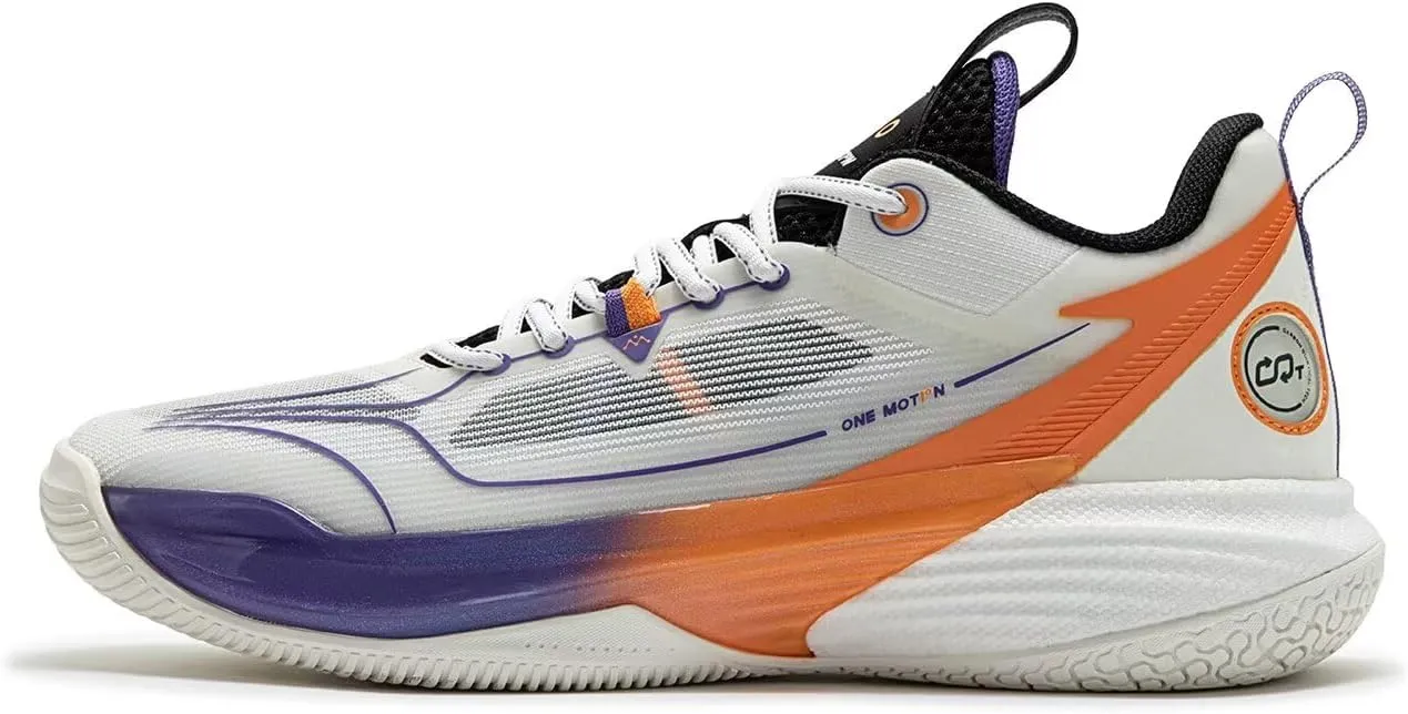 361° One Motion Basketball Shoes for Men Breathable Outdoor Sneakers Cushioning,Lightweight Fashion Anti Slip Shoe for Court Street,Zapatillas de baloncesto Hombre