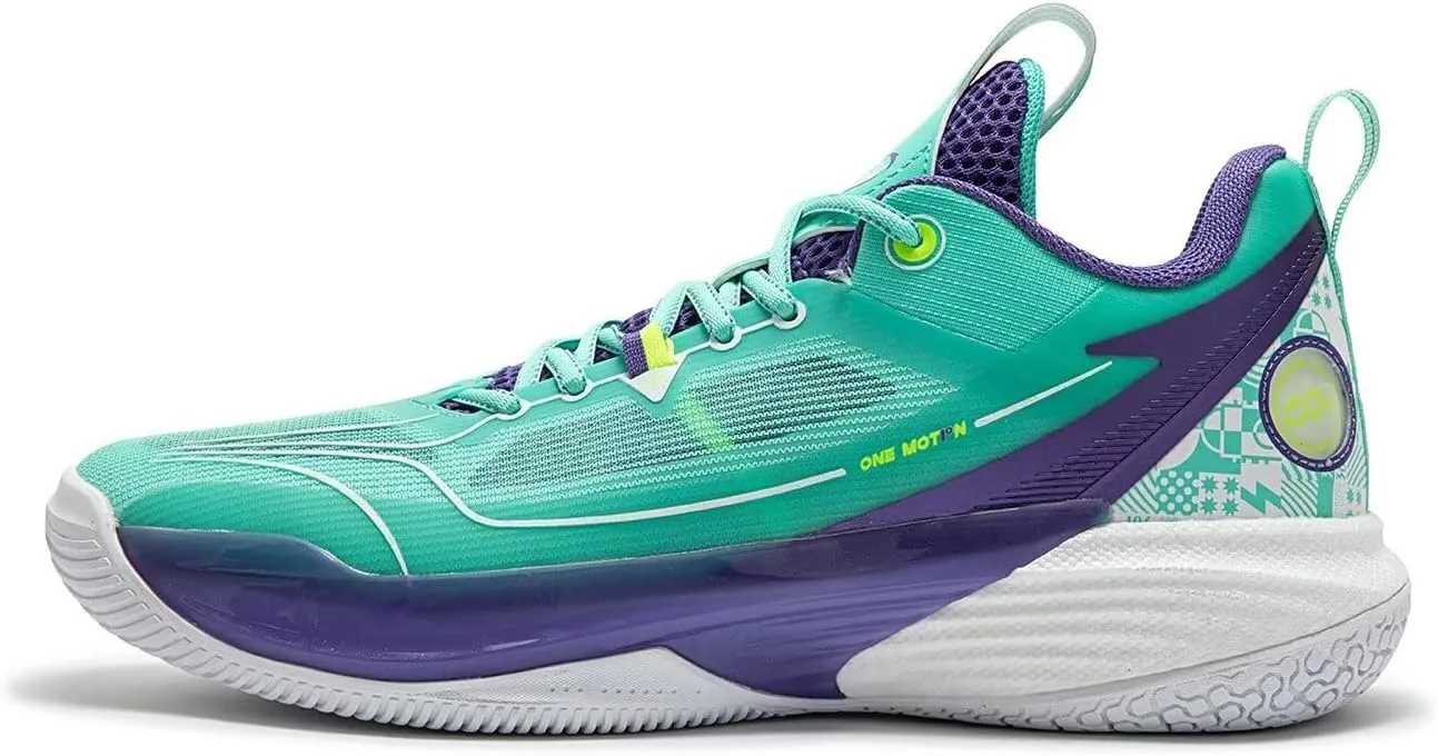 361° One Motion Basketball Shoes for Men Breathable Outdoor Sneakers Cushioning,Lightweight Fashion Anti Slip Shoe for Court Street,Zapatillas de baloncesto Hombre