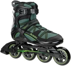 5thElement Viper Inline Skates, Black/Green (7)