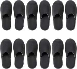 6-9 Pairs Spa Slippers, Non Slip Disposable Slippers For Guest, Washable Reusable, Which Can Be Used As Women Men, House, Indoor, Bathroom, Bedroom, Hotel, Bride Slippers