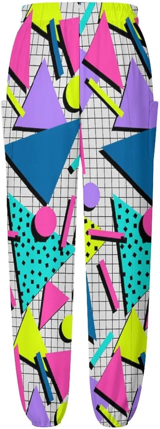 80s 90s Style Yoga Bloomers Womens Hippie Harem Pant Elephant Pants Elastic Gym Leggings Loose Casual Sweatpants