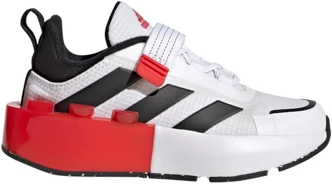 adidas Kids Boys Lego X Tech RNR Slip On Sneakers Shoes Casual - White - Size 7 M