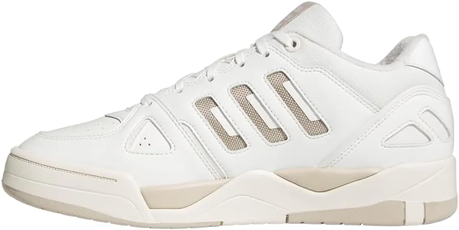 adidas Mens Midcity Mid Lace Up Sneakers Shoes Casual - White