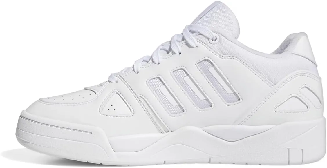 adidas Mens Midcity Mid Lace Up Sneakers Shoes Casual - White