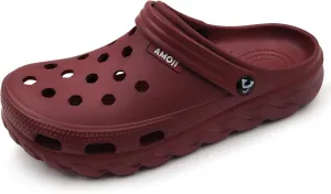 Amoji Unisex Garden Clogs Gardening Shoes AA1521