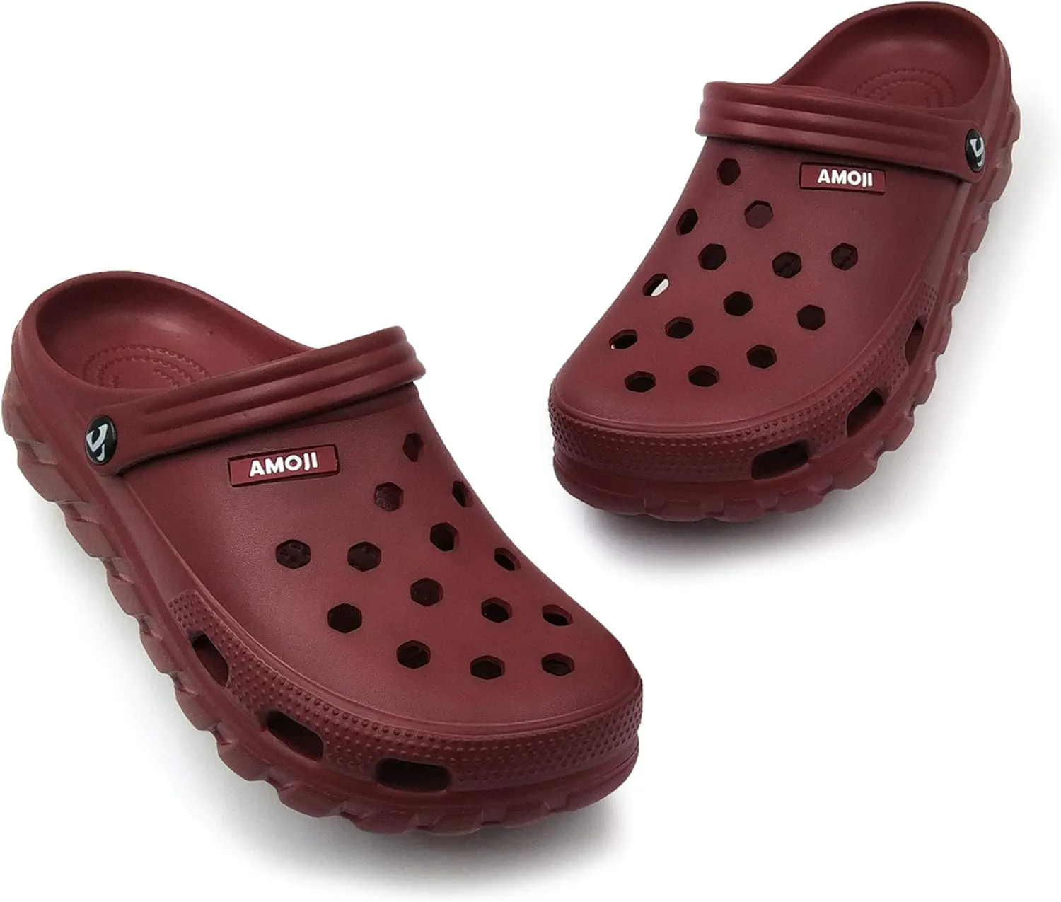 Amoji Unisex Garden Clogs Gardening Shoes AA1521