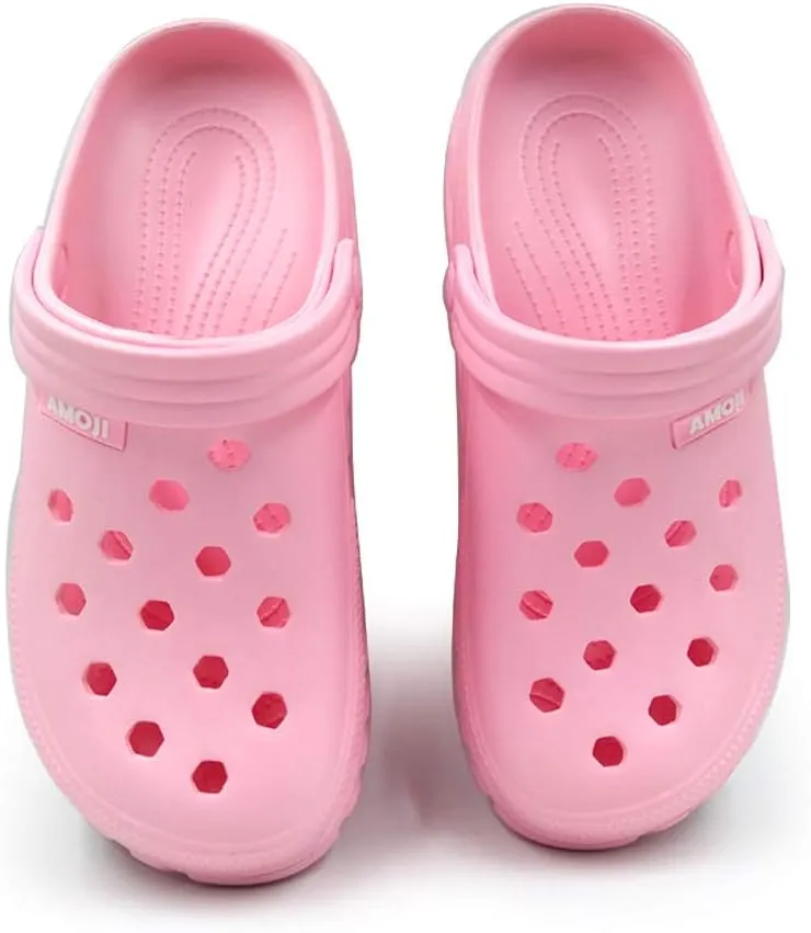 Amoji Unisex Garden Clogs Gardening Shoes AA1521