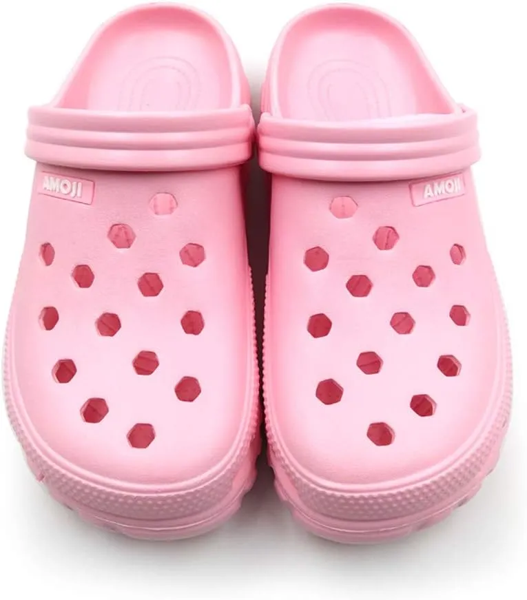 Amoji Unisex Garden Clogs Gardening Shoes AA1521
