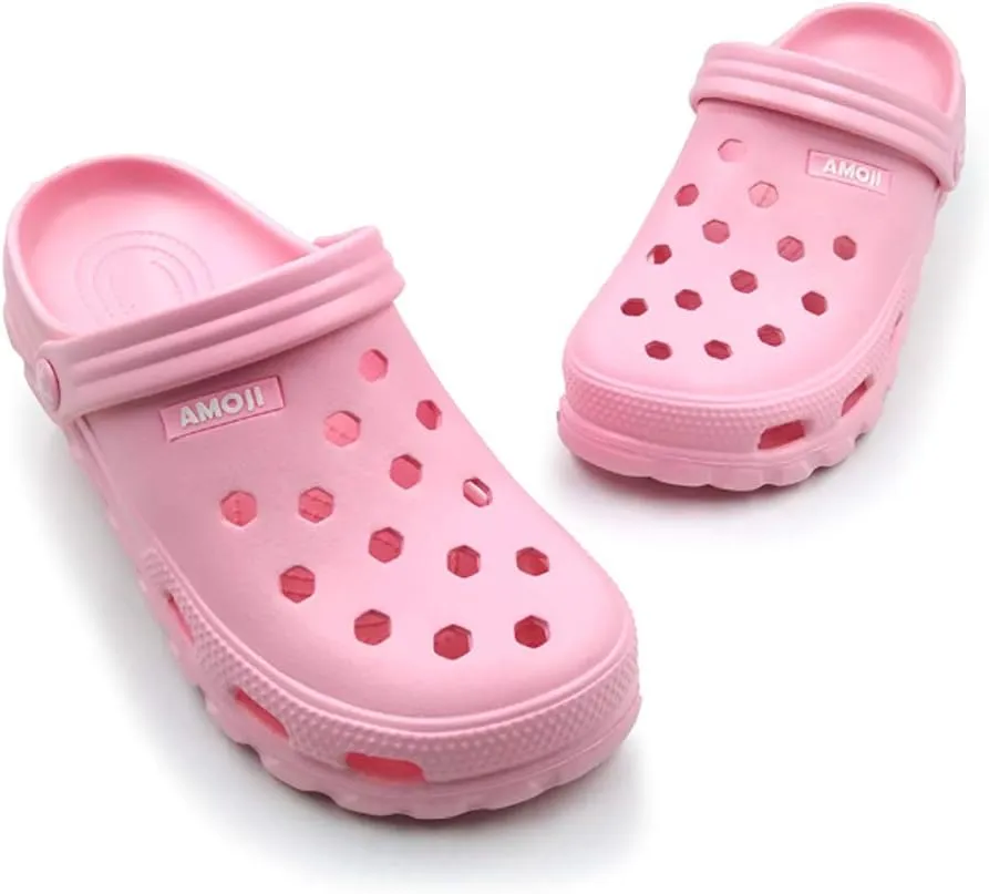 Amoji Unisex Garden Clogs Gardening Shoes AA1521