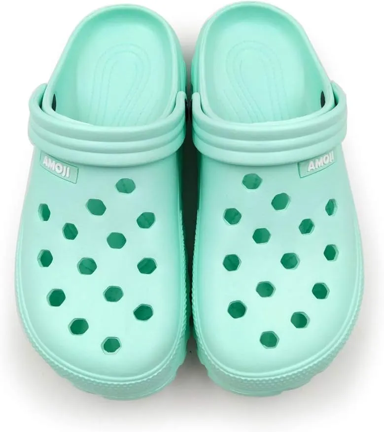 Amoji Unisex Garden Clogs Gardening Shoes AA1521