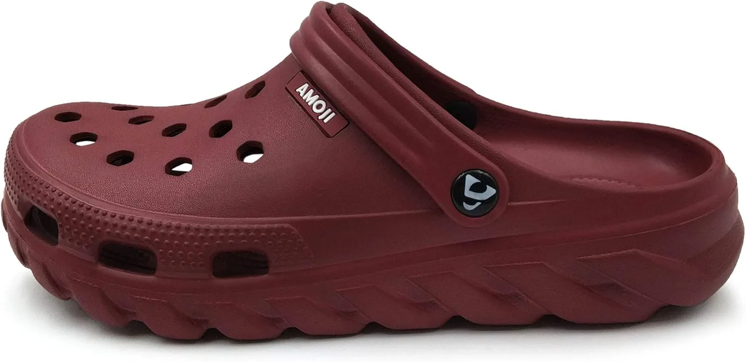 Amoji Unisex Garden Clogs Gardening Shoes AA1521
