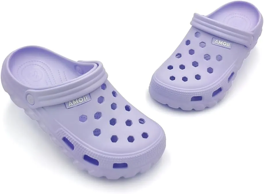 Amoji Unisex Garden Clogs Gardening Shoes AA1521