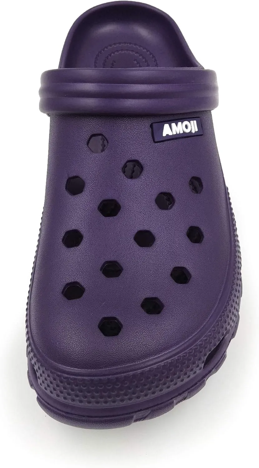 Amoji Unisex Garden Clogs Gardening Shoes AA1521