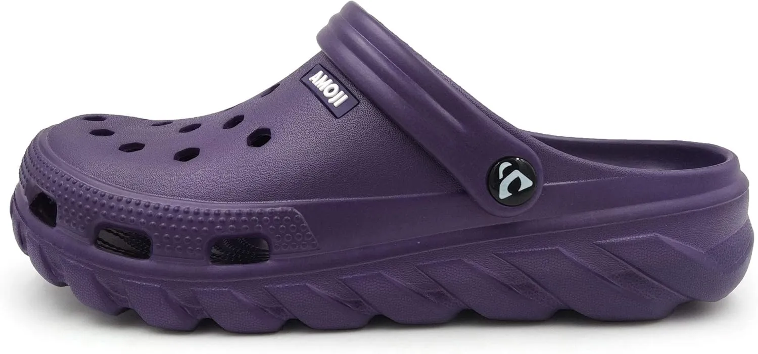 Amoji Unisex Garden Clogs Gardening Shoes AA1521