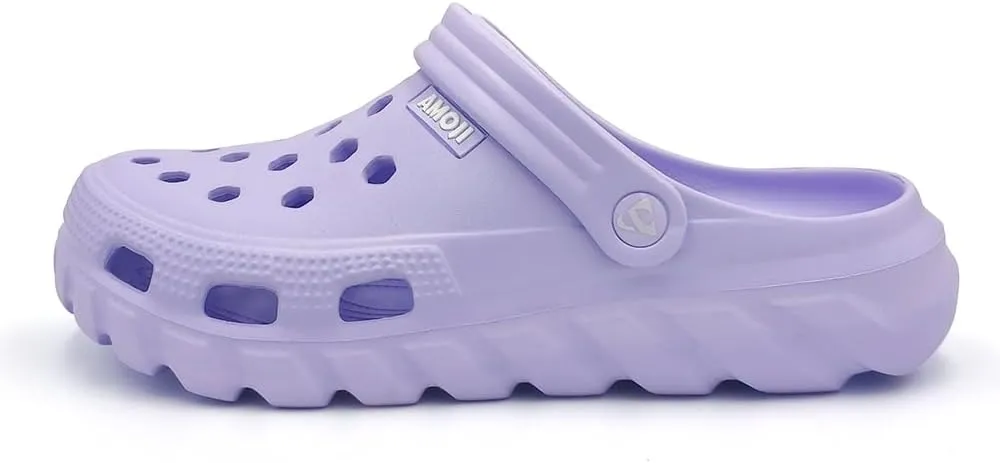 Amoji Unisex Garden Clogs Gardening Shoes AA1521