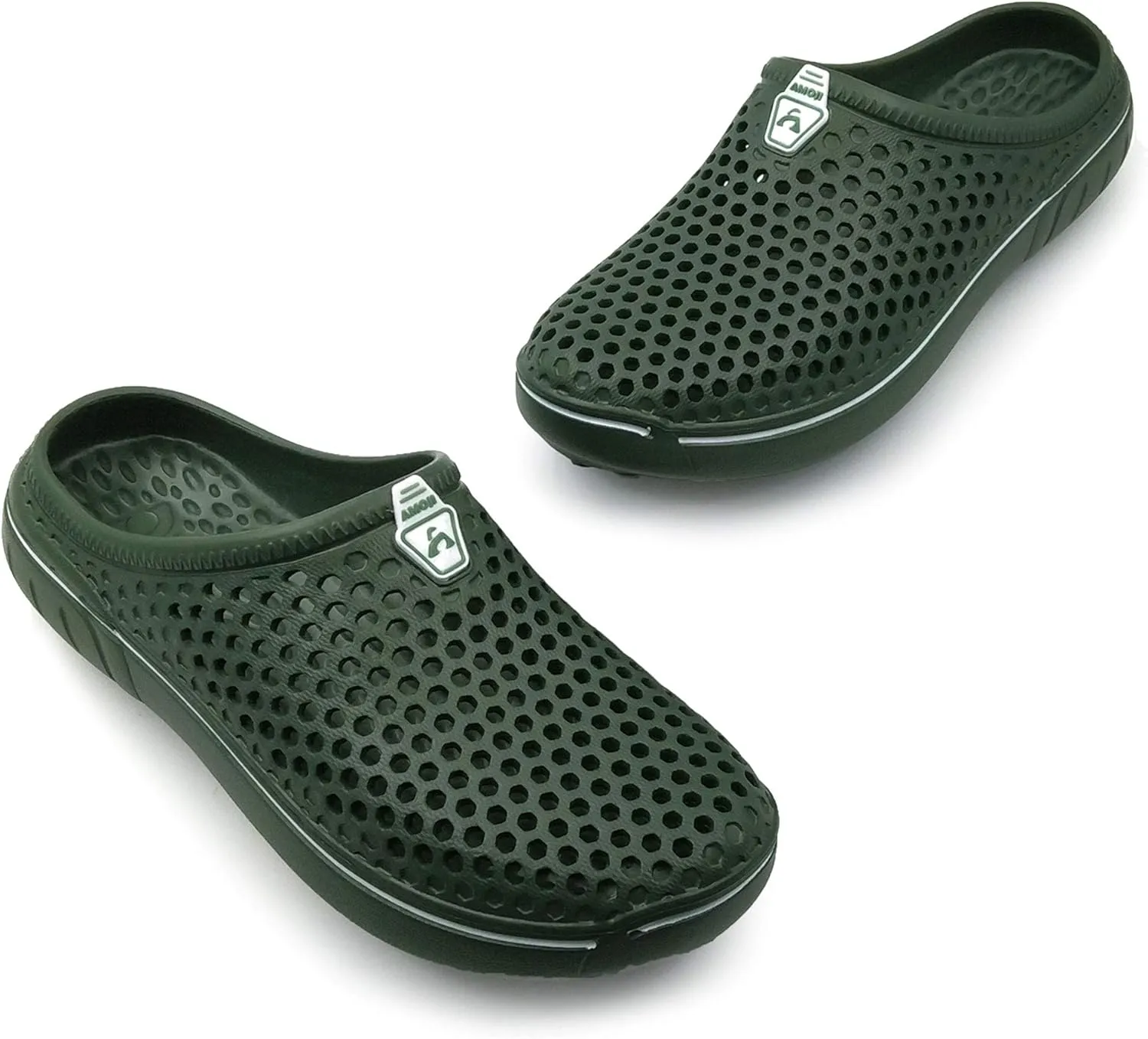 Amoji Unisex Garden Clogs Shoes Sandals Slippers AM1761
