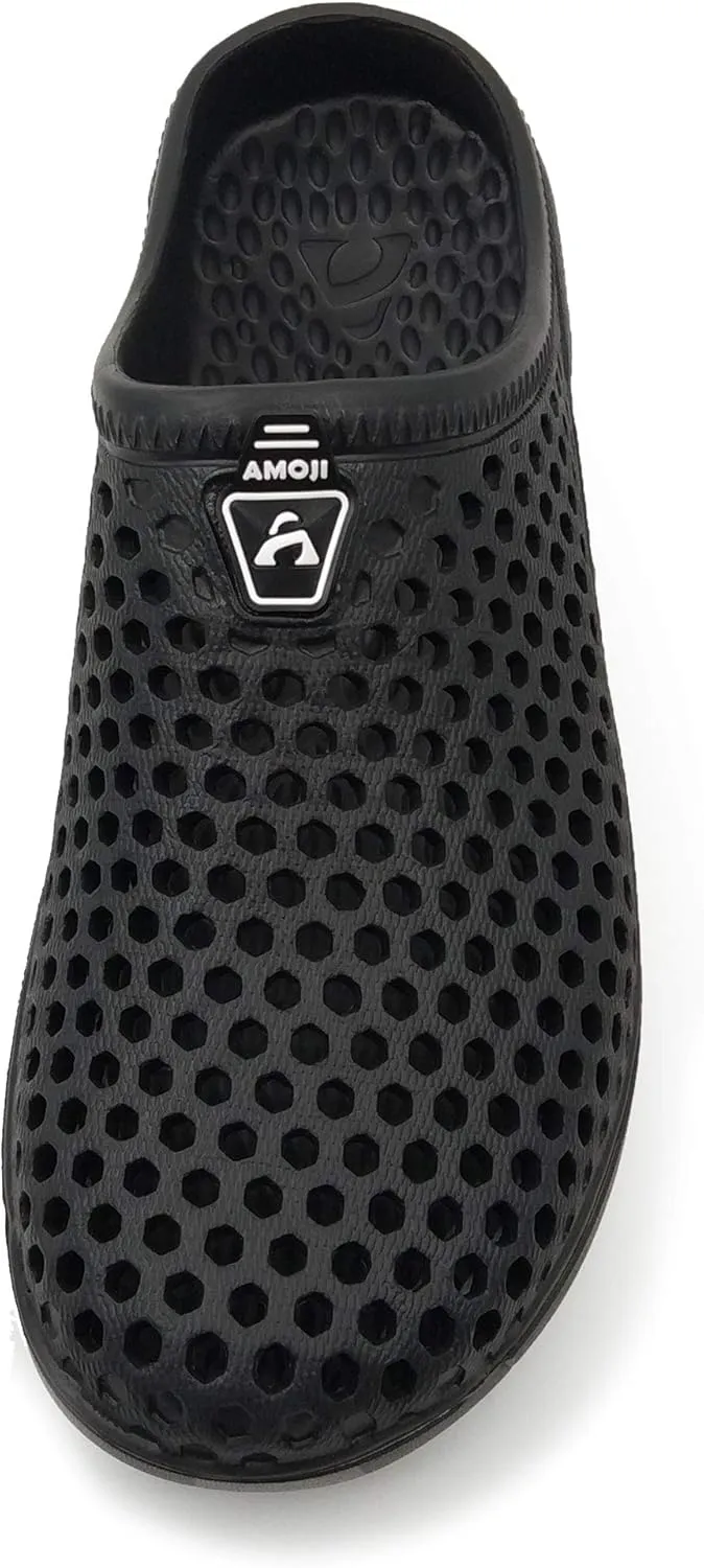 Amoji Unisex Garden Clogs Shoes Sandals Slippers AM1761