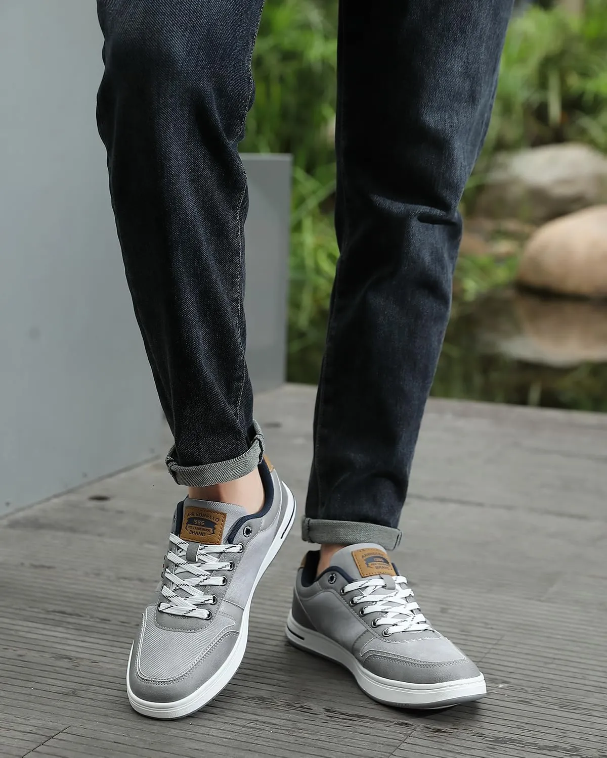 ARRIGO Bello Sneakers for Men Casual Shoes Low Top Comfortable Walking Shoes