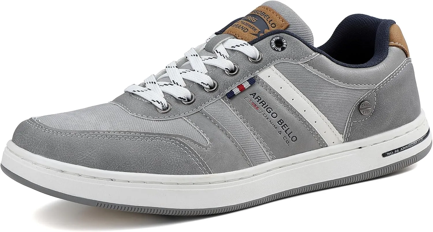 ARRIGO Bello Sneakers for Men Casual Shoes Low Top Comfortable Walking Shoes