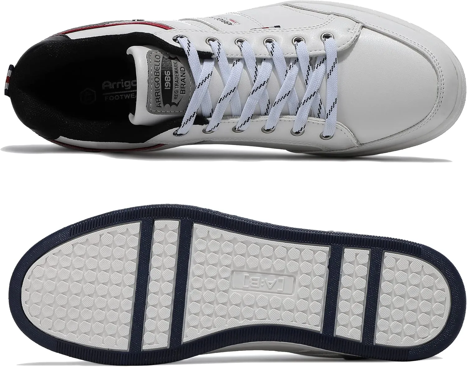 ARRIGO Bello Sneakers for Men Casual Shoes Low Top Comfortable Walking Shoes
