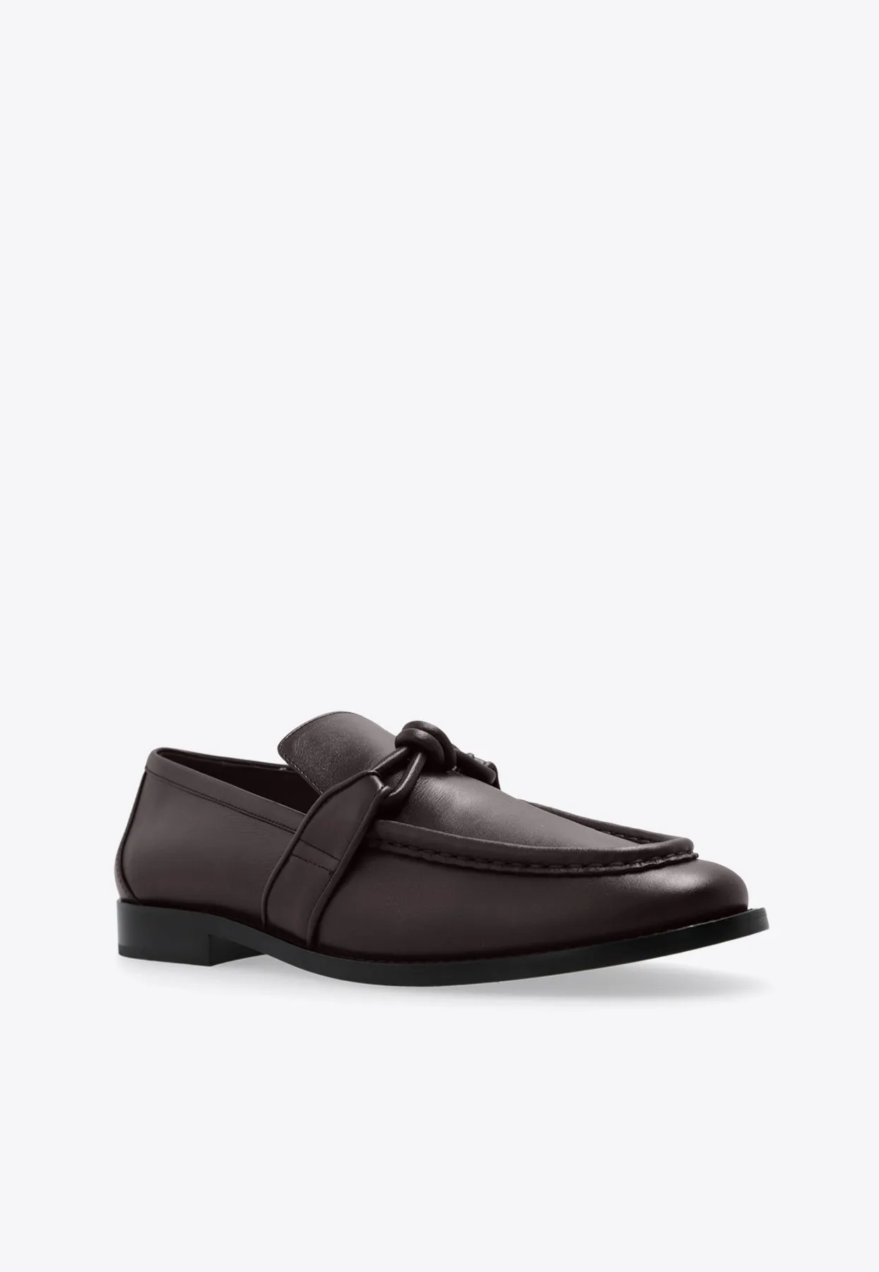 Astaire Knotted Leather Loafers