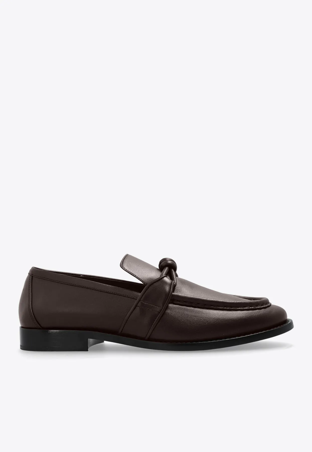 Astaire Knotted Leather Loafers