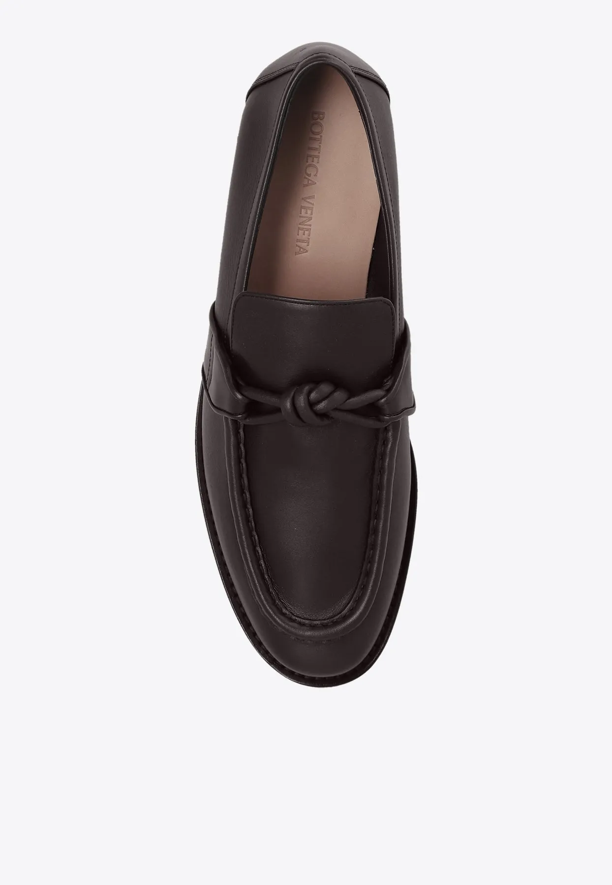 Astaire Knotted Leather Loafers