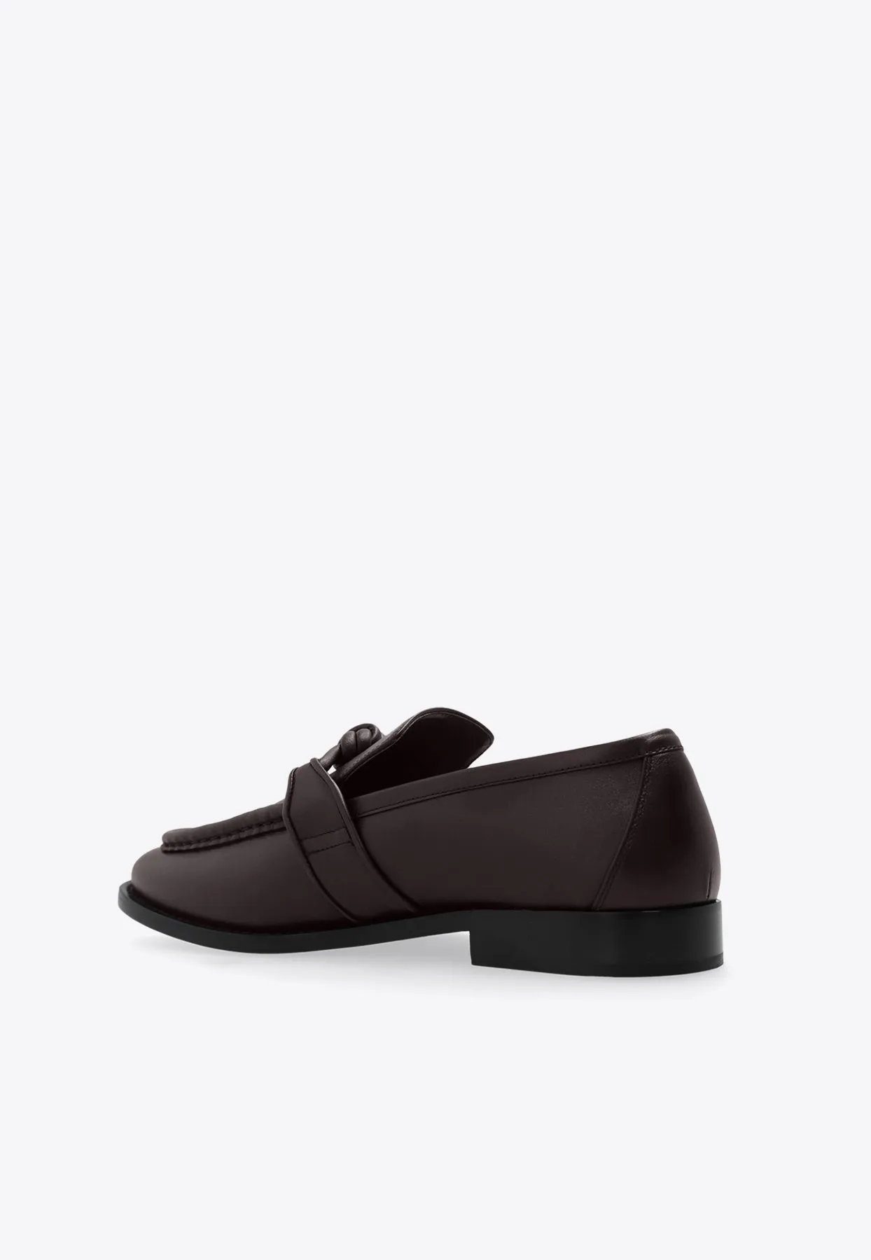 Astaire Knotted Leather Loafers
