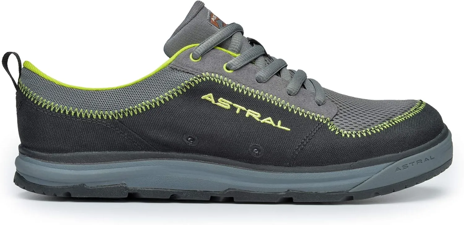 Astral Men's Brewer 2.0 Everyday Minimalist Outdoor Sneakers, Grippy and Quick Drying, Made for Water Sports, Travel, and Rock Scrambling