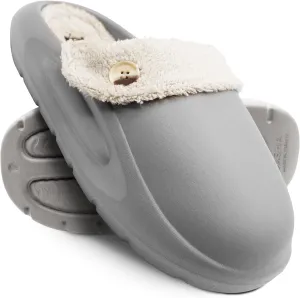Basha Unisex Cozy Clogs Slippers Sandals for Men and Women, Great for Indoor, Super Cozy and Comfy Great for Winter Season with Fur Insoles