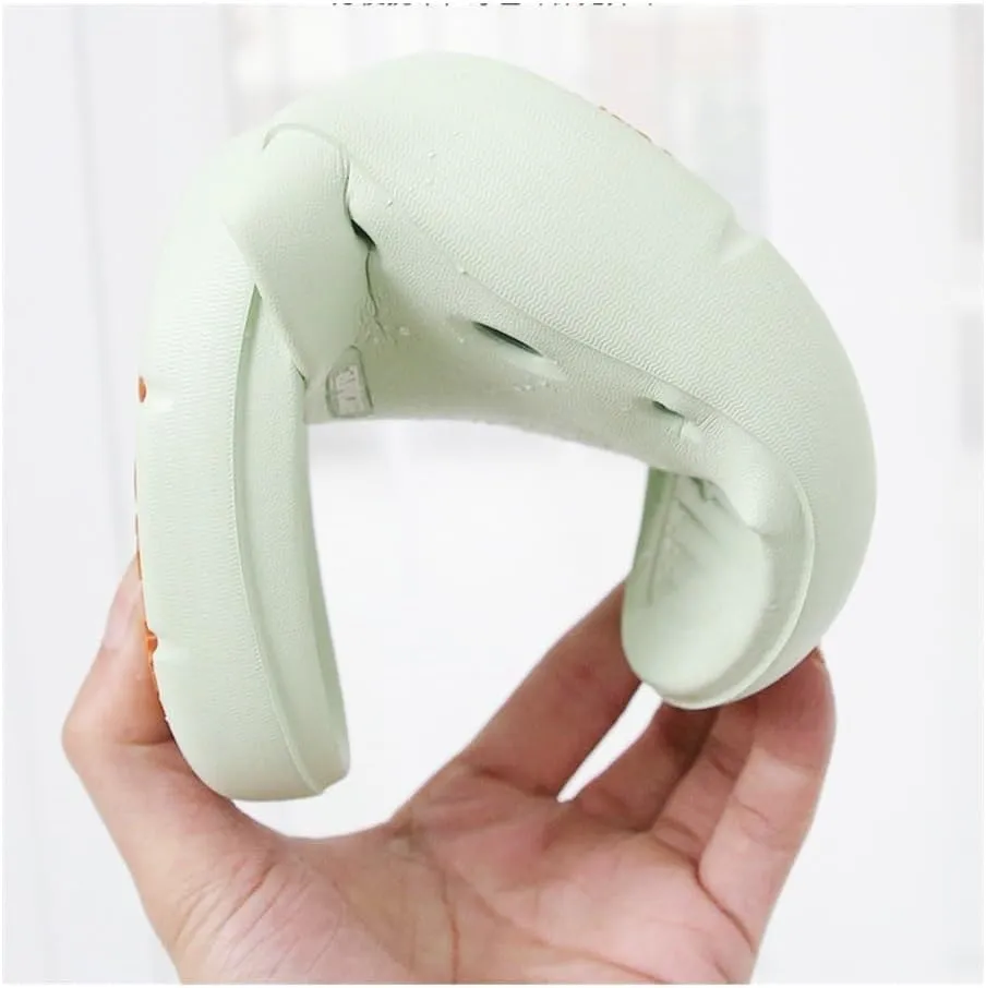 Bath Slippers Women's Summer Slippers - Soft EVA Indoor Bathroom Sandals for Showering and Indoor use(Green,7)