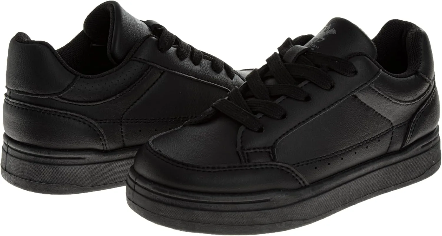 Beverly Hills Polo Club Boy's Bhpc Single Strap Low Top Classic Sneakers