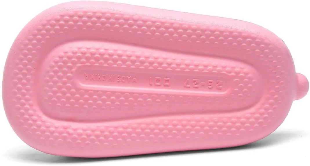 Boys Girl Slippers Non-Slip Novelty Open Toe Sandals Extremely Comfy Cushioned Thick Sole Cute Cartoon Shower Slides Indoor & Outdoor(Toddler/Little Kid/Big Kid)