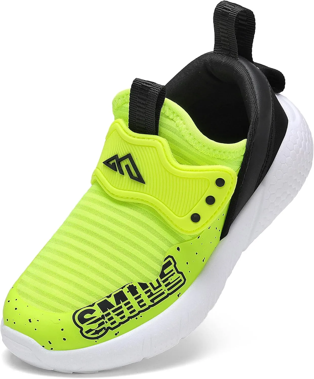 Boys Girls Lightweight Breathable Running Sneakers - Non Slip Athletic Tennis Shoes for Kids - Fashion Sport Walking Cushion Comfortt