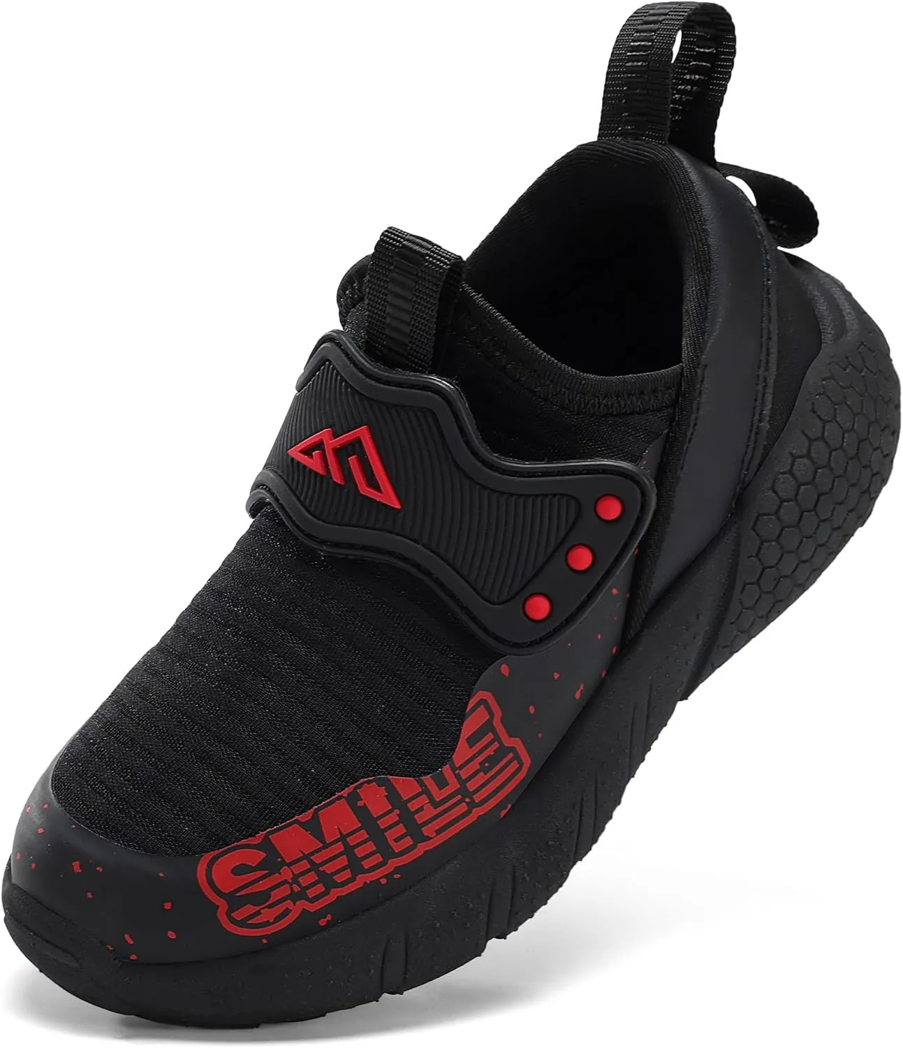 Boys Girls Lightweight Breathable Running Sneakers - Non Slip Athletic Tennis Shoes for Kids - Fashion Sport Walking Cushion Comfortt