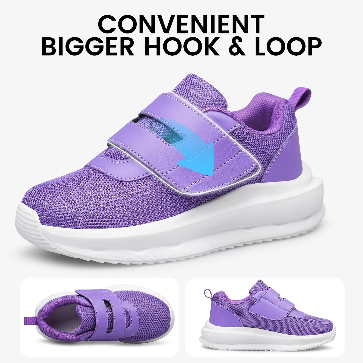Boys Girls Shoes Kids Tennis Running Walking Shoes Lightweight Breathable Athletic Sneakers for Toddler/Little Kid/Big Kid