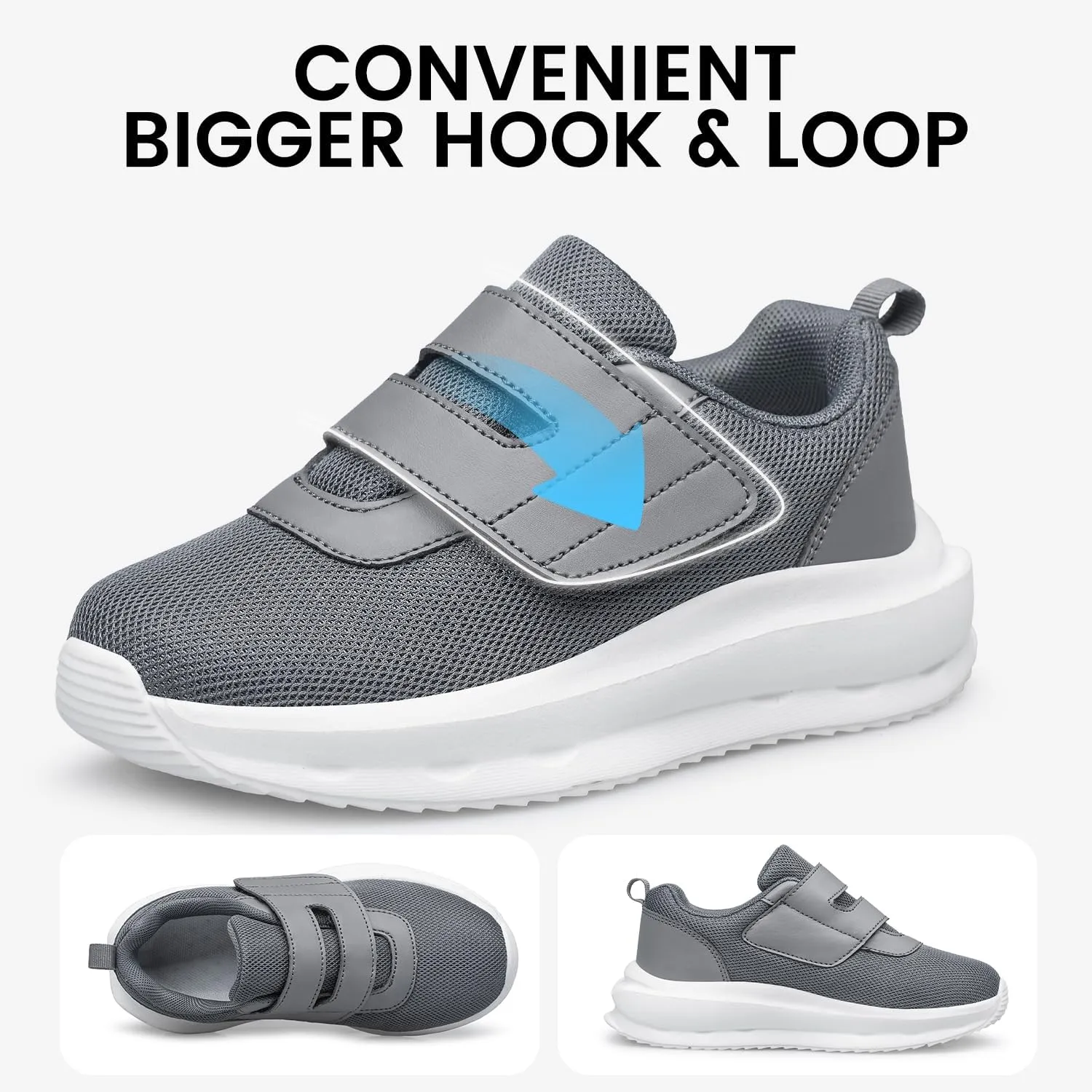 Boys Girls Shoes Kids Tennis Running Walking Shoes Lightweight Breathable Athletic Sneakers for Toddler/Little Kid/Big Kid