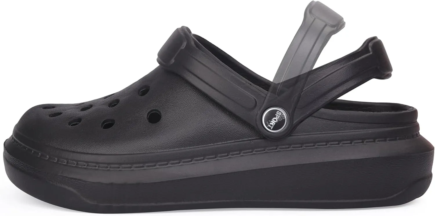 Clogs for Men Women - Slip-On Garden Shoes Sandals with Arch Support, Cushioned Comfort for Beach Pool Summer Outdoor Activities