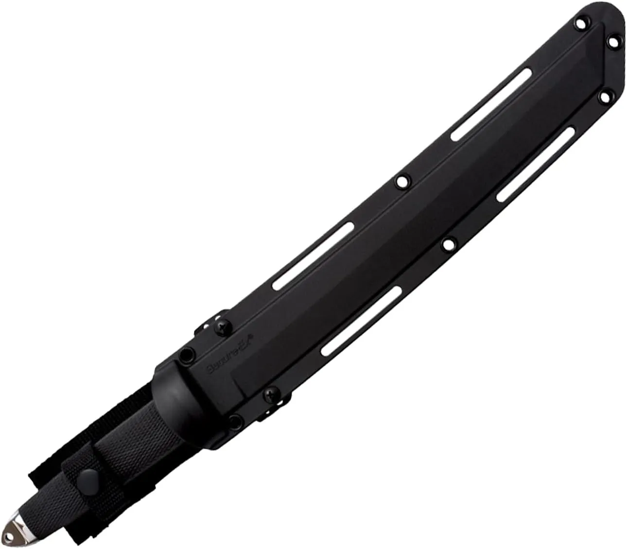 Cold Steel Magnum Tanto VG-10 San Mai Razor-Sharp Blade Kray-Ex Handle Military Tactical Fixed Blade Knife w/Secure-Ex Sheath