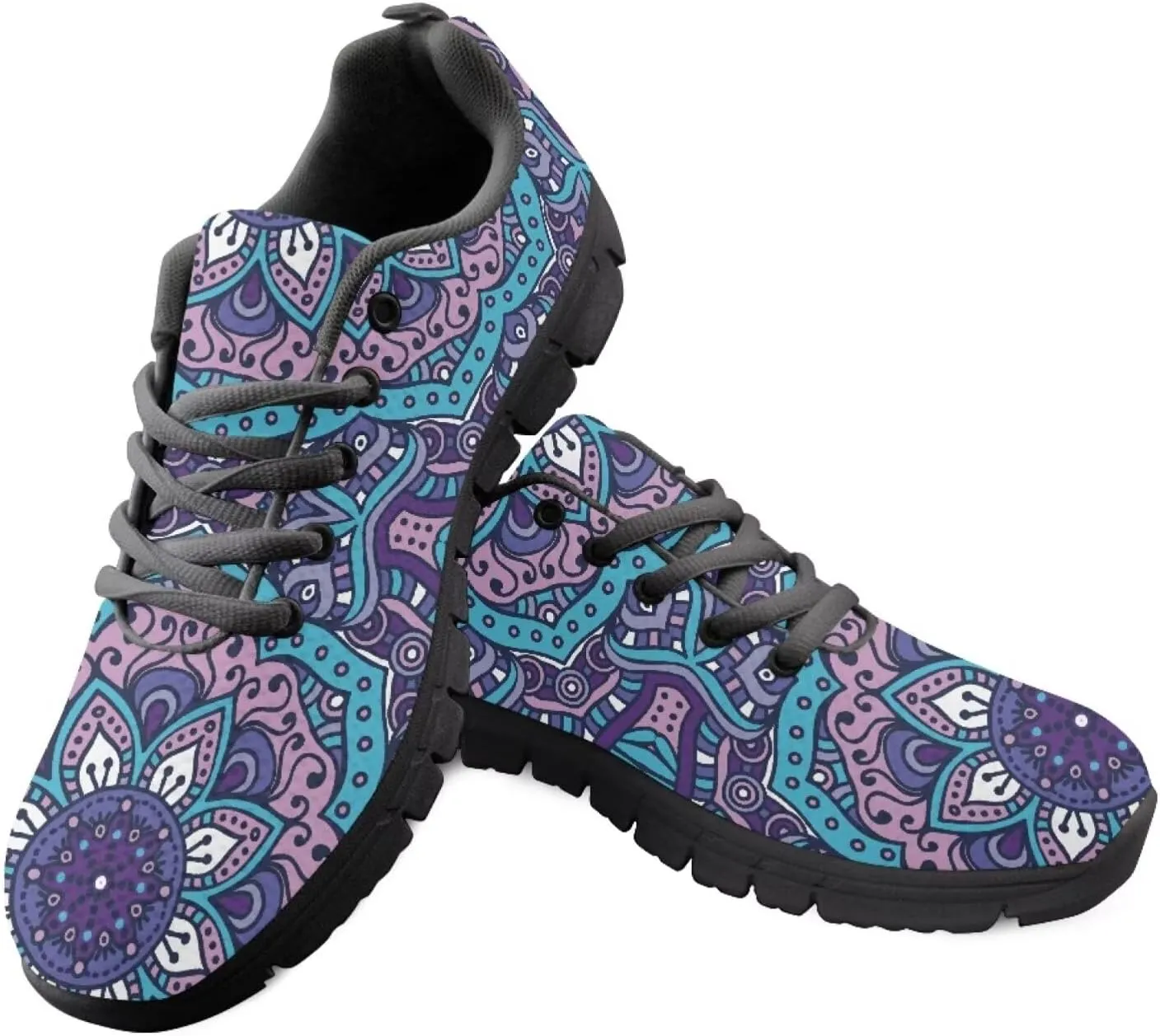 Coloranimal Gym Sports Athletic Trail Sneakers Comfort Go Easy Walking Lace-up Footwear…