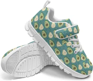 Coloranimal Kids Sneakers Walking Shoes Sports Shoes for Girls Slip On Sneakers Running Shoes Single Buckle Lace Up Shoes