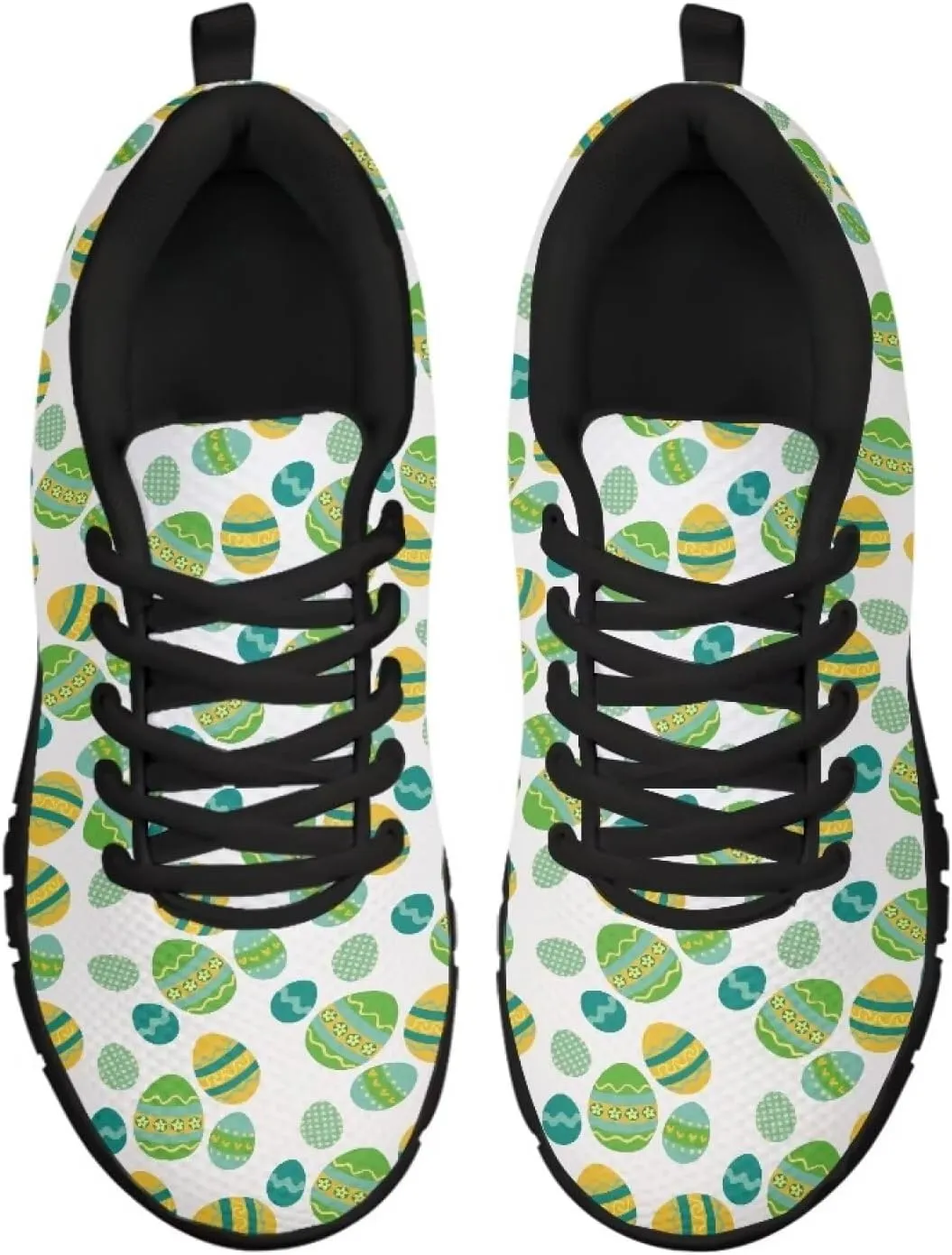 Coloranimal Road Running Sneakers for Unisex Women Men Lace-up Athletic Trainers Footwear