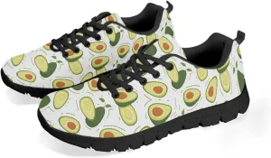Coloranimal Road Running Sneakers for Unisex Women Men Lace-up Athletic Trainers Footwear
