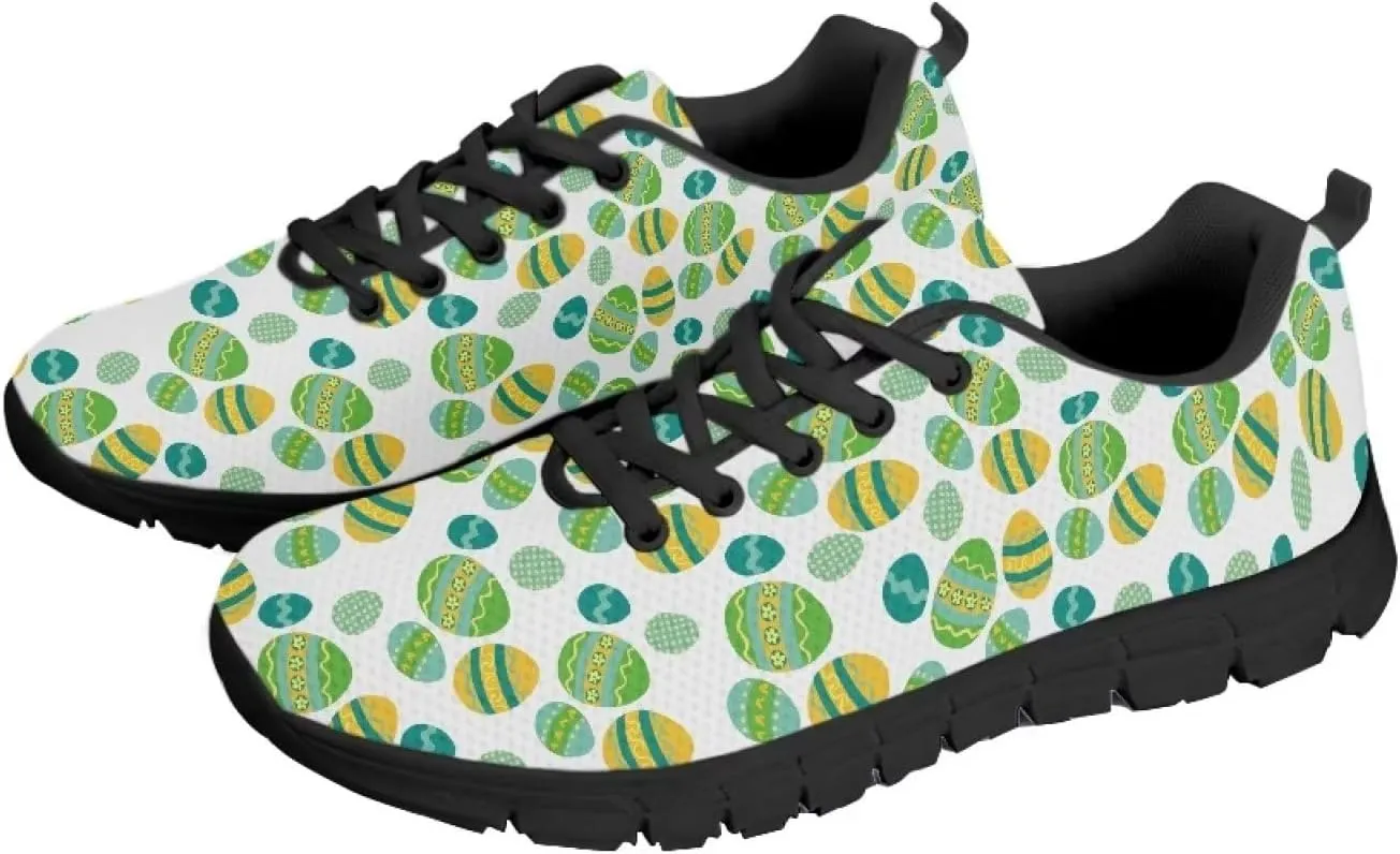 Coloranimal Road Running Sneakers for Unisex Women Men Lace-up Athletic Trainers Footwear
